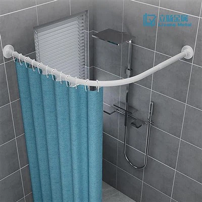 Sprchový závěs s dvojitou tyčí